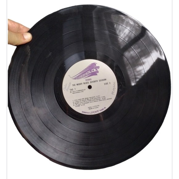 Moody Blues Vinyl Record-Seventh - Picture 4 of 4